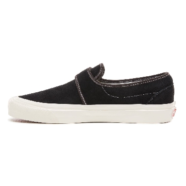 Vans Anaheim Factory Slip-On 47 V Dx Classic Mens Womens - (Anaheim Factory) Og Black/Suede VN0A3MVAUL1 Shoes