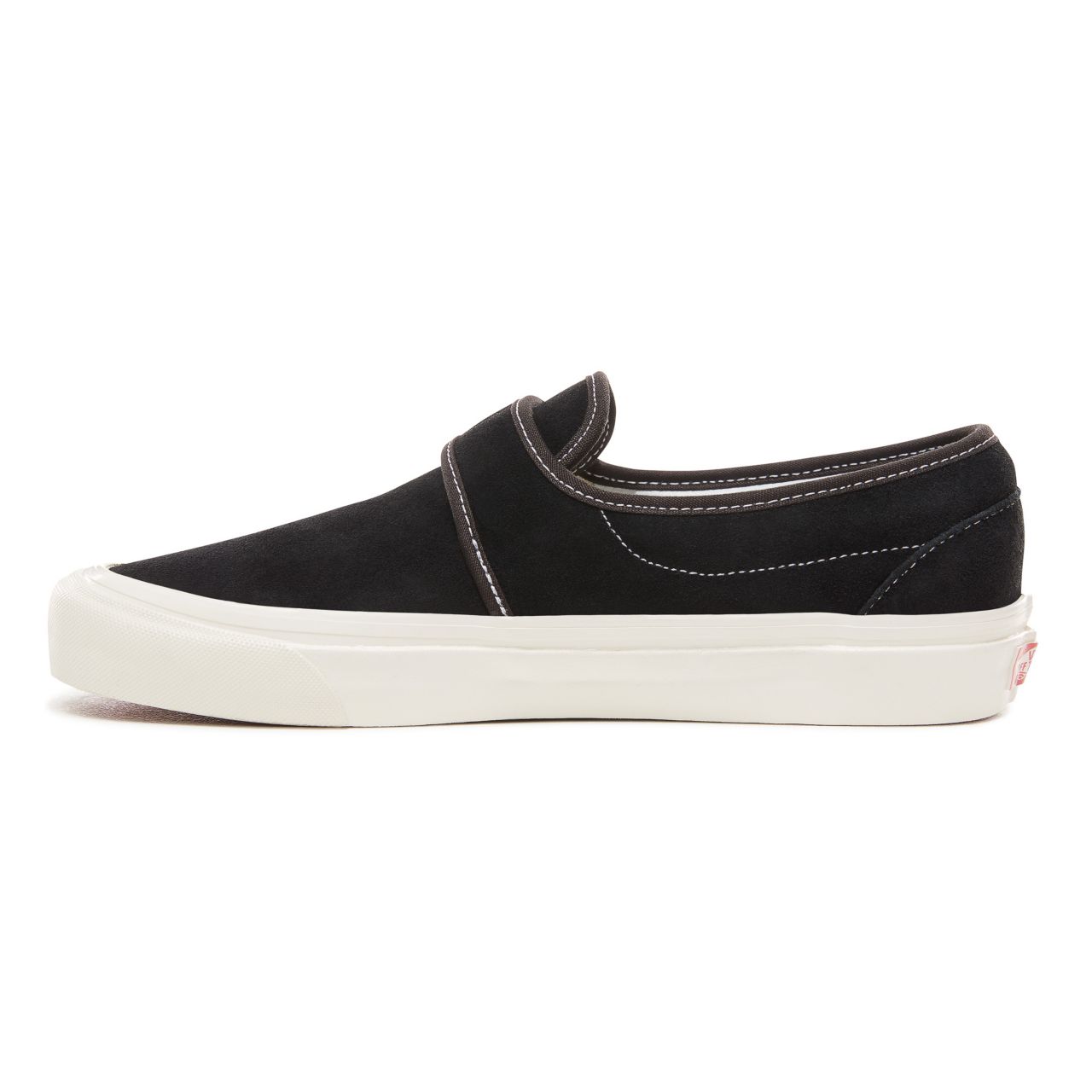 Vans Anaheim Factory Slip-On 47 V Dx Classic Mens Womens - (Anaheim Factory) Og Black/Suede VN0A3MVAUL1 Shoes