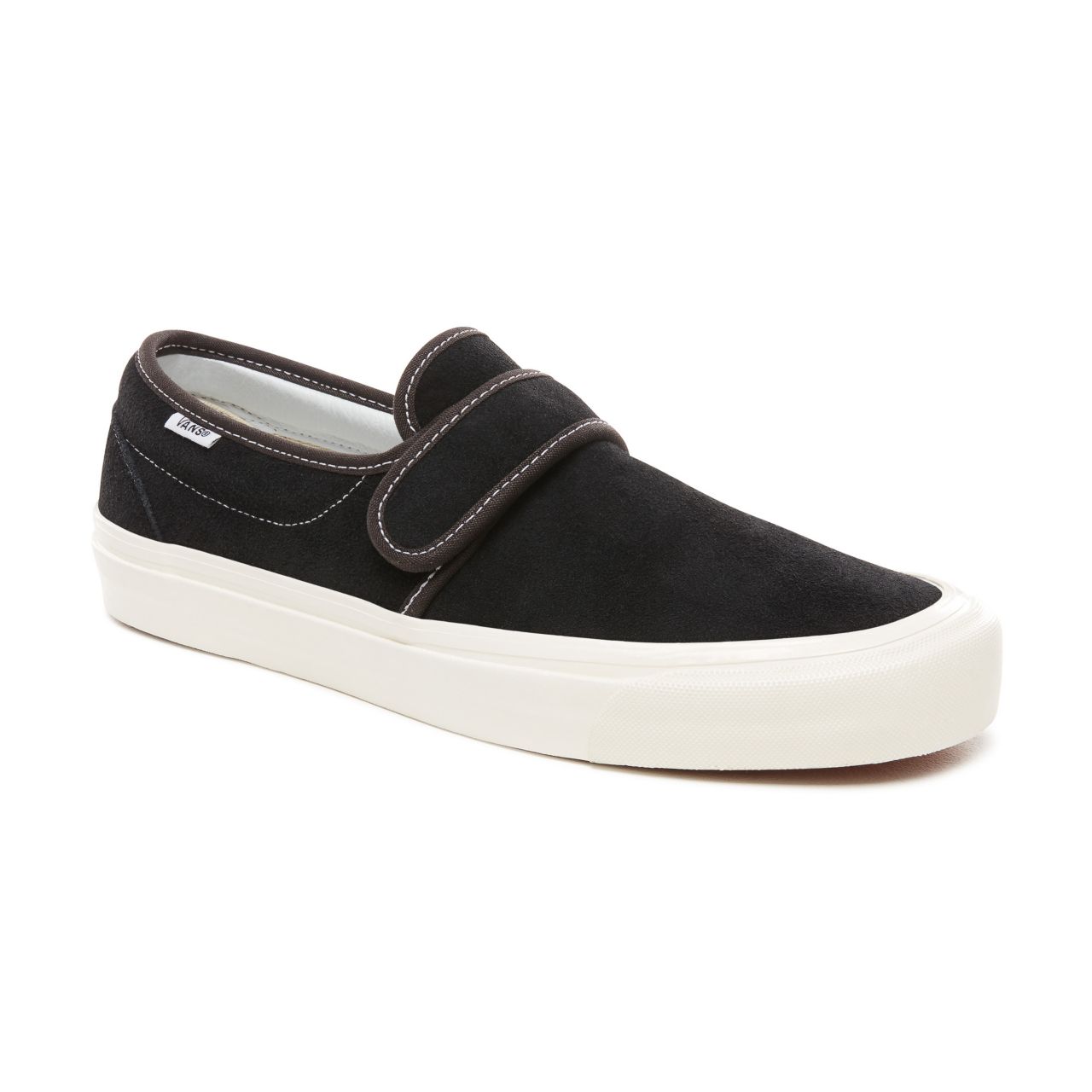 Vans Anaheim Factory Slip-On 47 V Dx Classic Mens Womens - (Anaheim Factory) Og Black/Suede VN0A3MVAUL1 Shoes