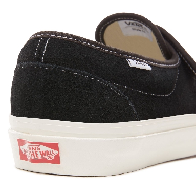 Vans Anaheim Factory Slip-On 47 V Dx Classic Mens Womens - (Anaheim Factory) Og Black/Suede VN0A3MVAUL1 Shoes