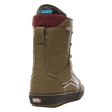 Vans Womens Hi-Standard OG Snowboots Womens - Green/Burgundy VA3TFSRER Shoes