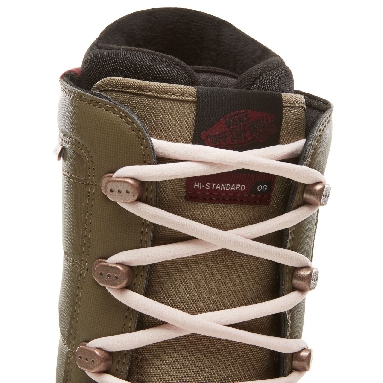 Vans Womens Hi-Standard OG Snowboots Womens - Green/Burgundy VA3TFSRER Shoes