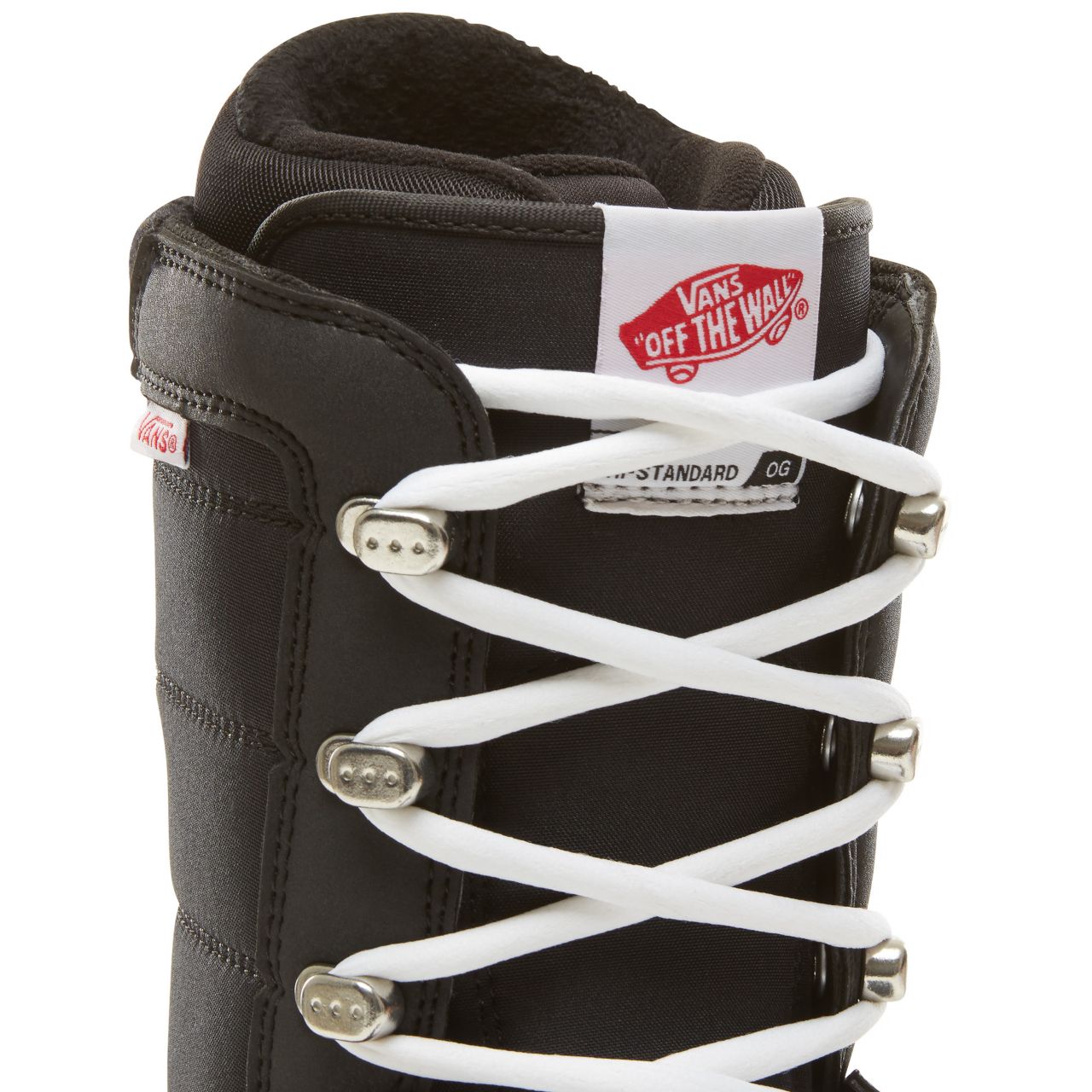 Vans Womens Hi-Standard OG Snowboots Womens - Black/White VA3TFSY28 Shoes