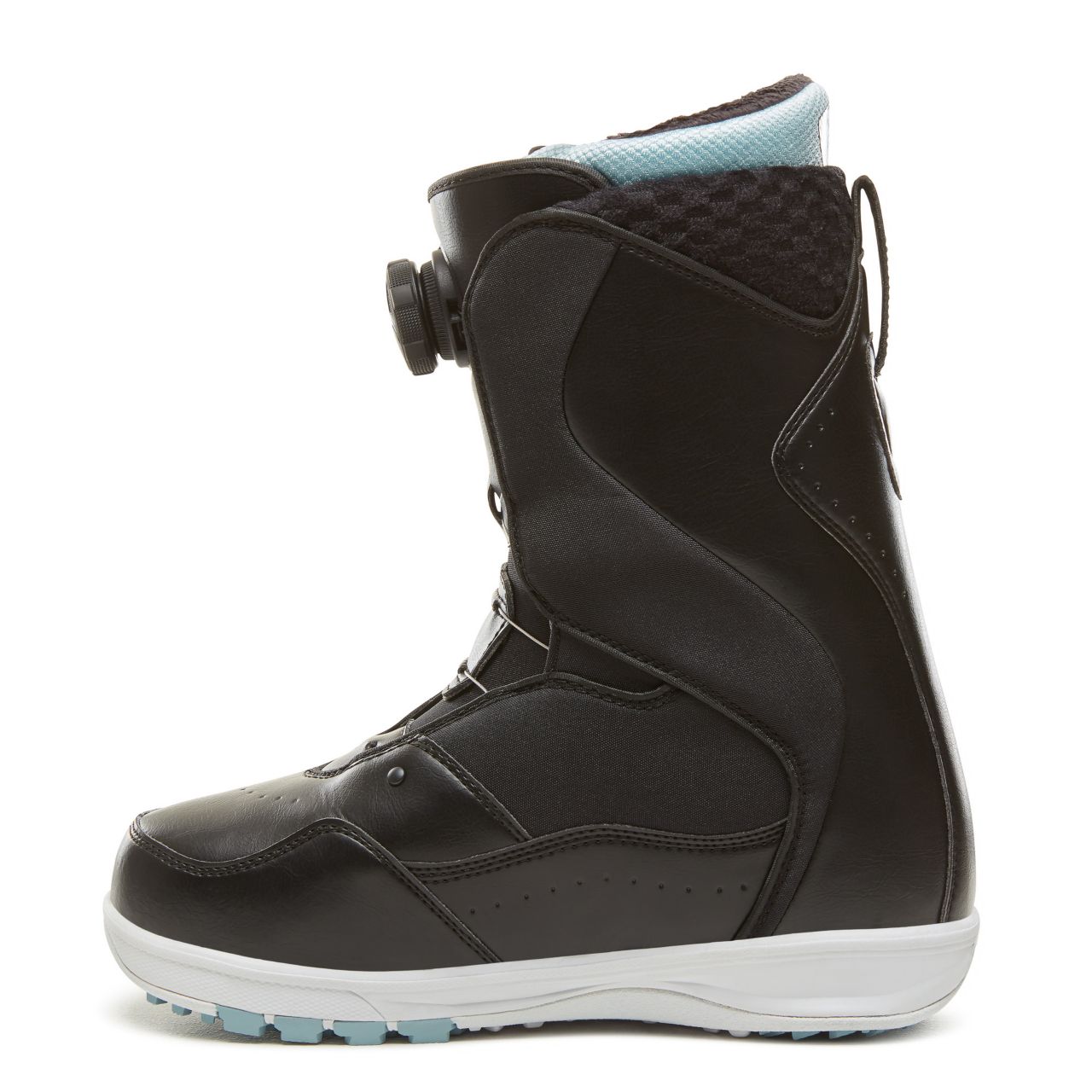 Vans Womens Encore Pro Snowboots Womens - Black/Light Blue VA3TFQYP0 Shoes