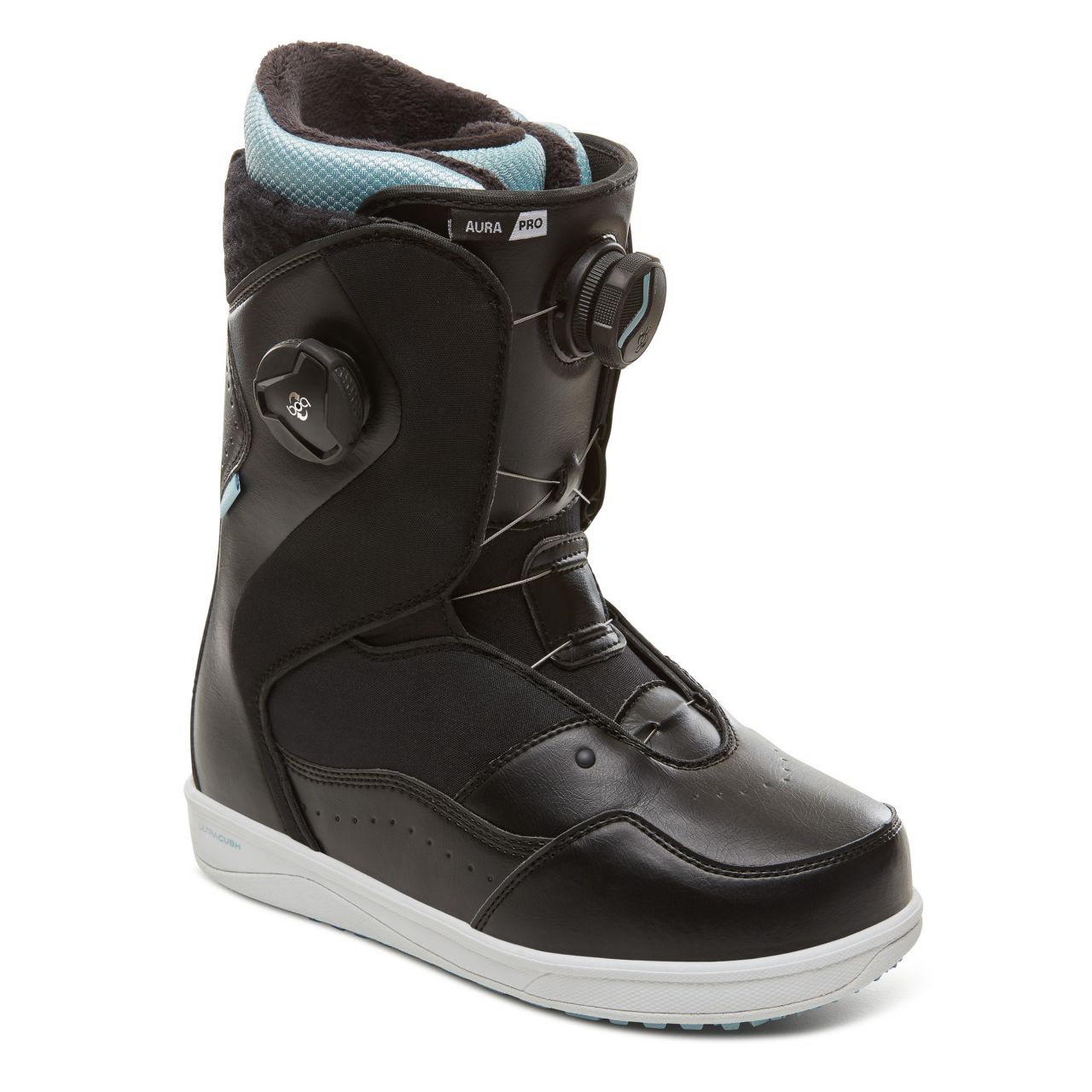 Vans Womens Encore Pro Snowboots Womens - Black/Light Blue VA3TFQYP0 Shoes