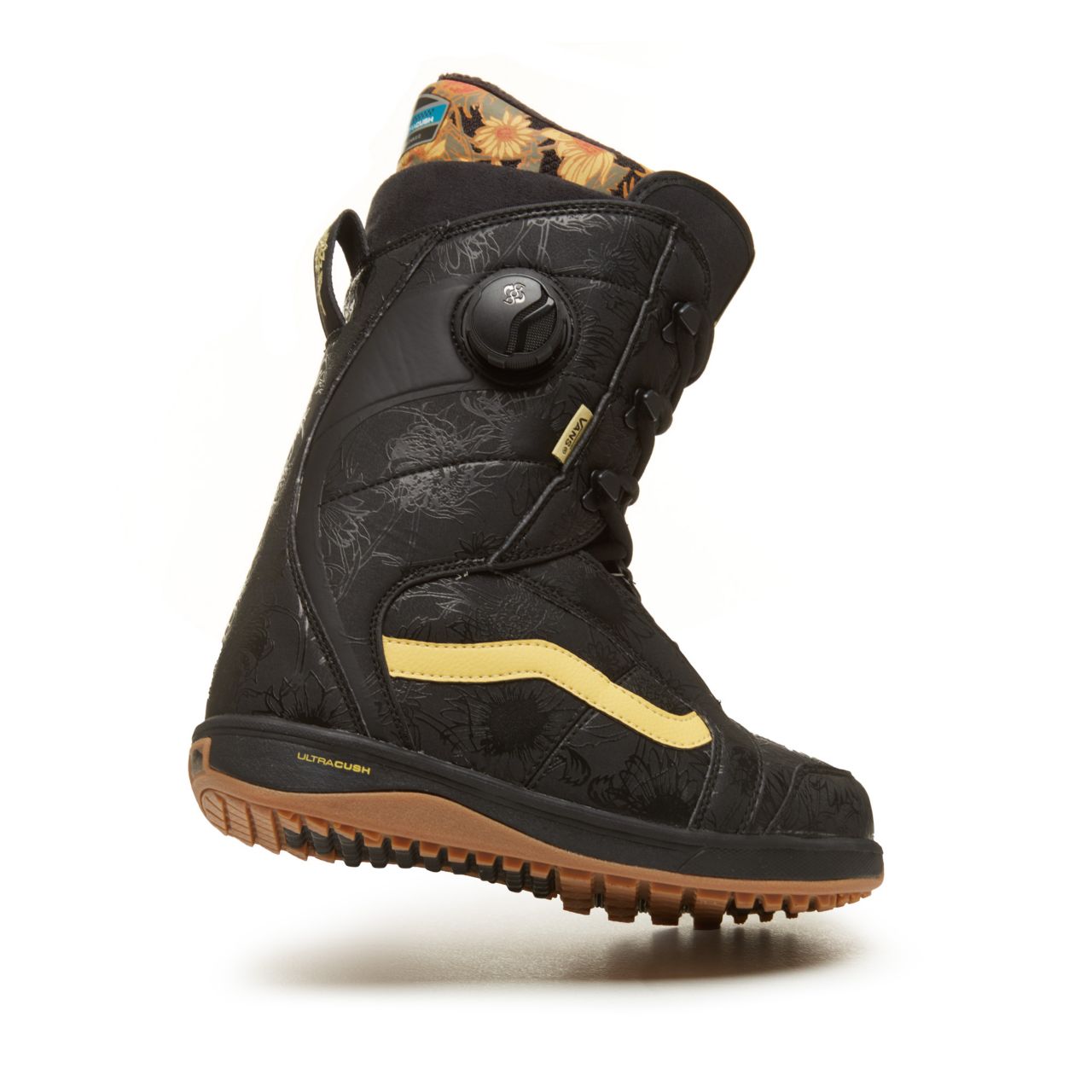 Vans Womens Mary Rand Ferra Pro Snowboots Womens - Black/Yellow (Mary Rand) VA3TFRREQ Shoes