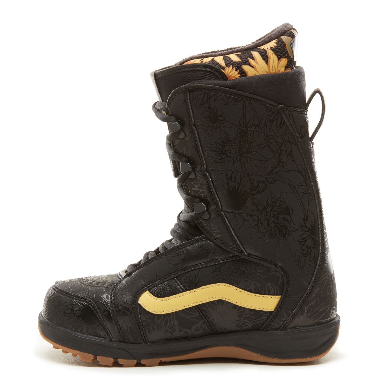 Vans Womens Mary Rand Ferra Pro Snowboots Womens - Black/Yellow (Mary Rand) VA3TFRREQ Shoes