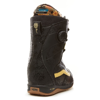 Vans Womens Mary Rand Ferra Pro Snowboots Womens - Black/Yellow (Mary Rand) VA3TFRREQ Shoes