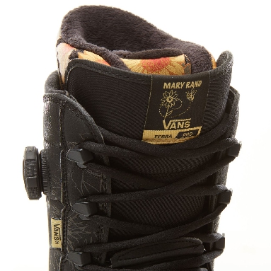 Vans Womens Mary Rand Ferra Pro Snowboots Womens - Black/Yellow (Mary Rand) VA3TFRREQ Shoes