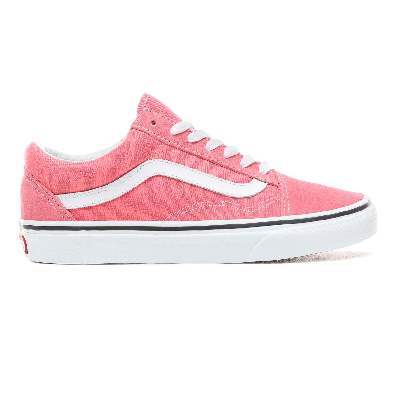 Vans Old Skool Classic Womens - Strawberry Pink/True White VN0A38G1GY7 Shoes