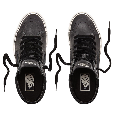 Vans Leather Sk8-Hi Platform 2.0 Classic Womens - (Leather) Snake/Black VN0A3TKNUQF Shoes