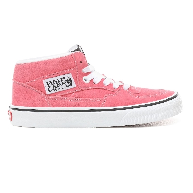 Vans Suede Half Cab Classic Womens - (Suede) Strawberry Pink/True White VN0A348EVQ3 Shoes