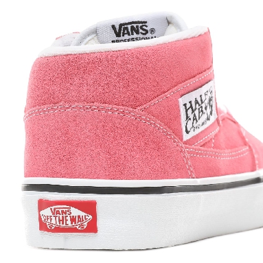 Vans Suede Half Cab Classic Womens - (Suede) Strawberry Pink/True White VN0A348EVQ3 Shoes