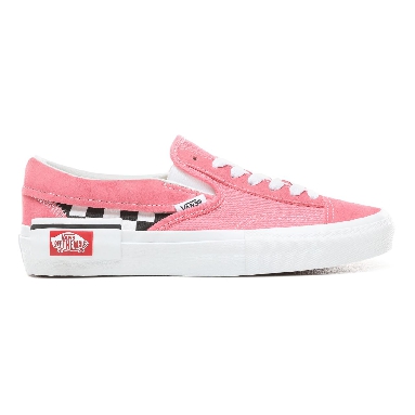 Vans Checkerboard Slip-On Cap Classic Womens - (Checkerboard) Strawberry Pink/True White VN0A3WM5VOX Shoes