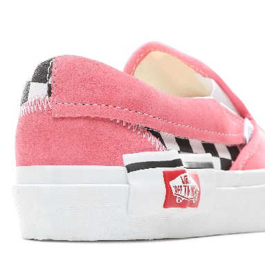 Vans Checkerboard Slip-On Cap Classic Womens - (Checkerboard) Strawberry Pink/True White VN0A3WM5VOX Shoes