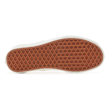 Vans Woven Leather Slip-On Classic Womens - (Woven Leather) Brushed Gold/Snow White VN0A38F7VMU Shoes