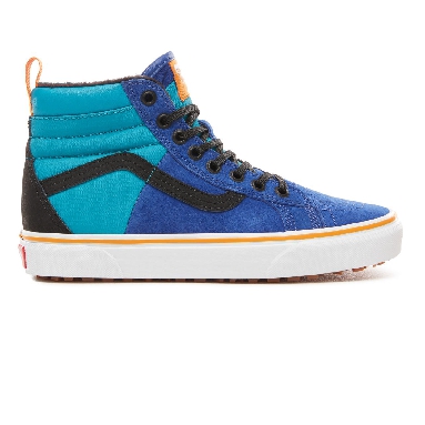 Vans Sk8-Hi 46 Mte Dx Classic Womens - (Mte) Mazarine Blue/Enamel Blue/Black VN0A3DQ5UQ5 Shoes