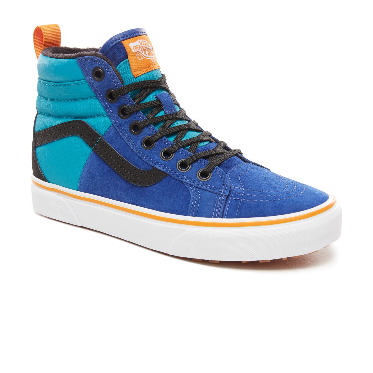 Vans Sk8-Hi 46 Mte Dx Classic Womens - (Mte) Mazarine Blue/Enamel Blue/Black VN0A3DQ5UQ5 Shoes