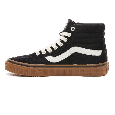 Vans Suede Sk8-Hi Reissue Classic Womens - (Suede) Black/Embossed Gum VN0A2XSBUQO Shoes