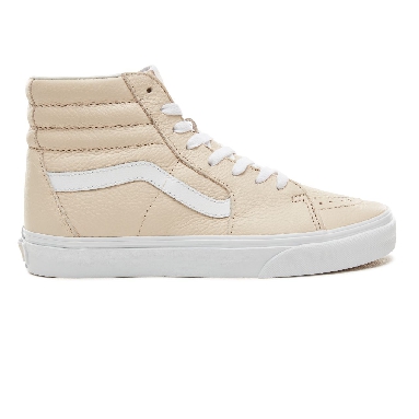 Vans Leather Sk8-Hi Classic Womens - (Leather) Sand Dollar VA38GEUA8 Shoes