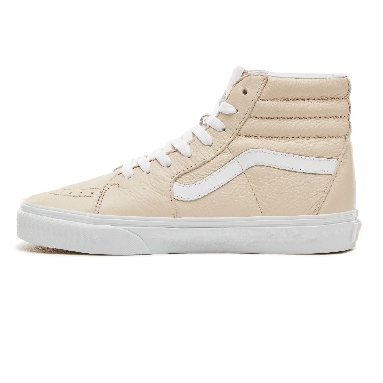 Vans Leather Sk8-Hi Classic Womens - (Leather) Sand Dollar VA38GEUA8 Shoes