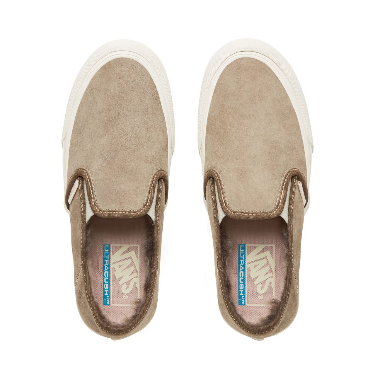 Vans Wolf Pack Slip-On SF Classic Womens - (Wolf Pack) Desert Taupe VA3MVDUBR Shoes