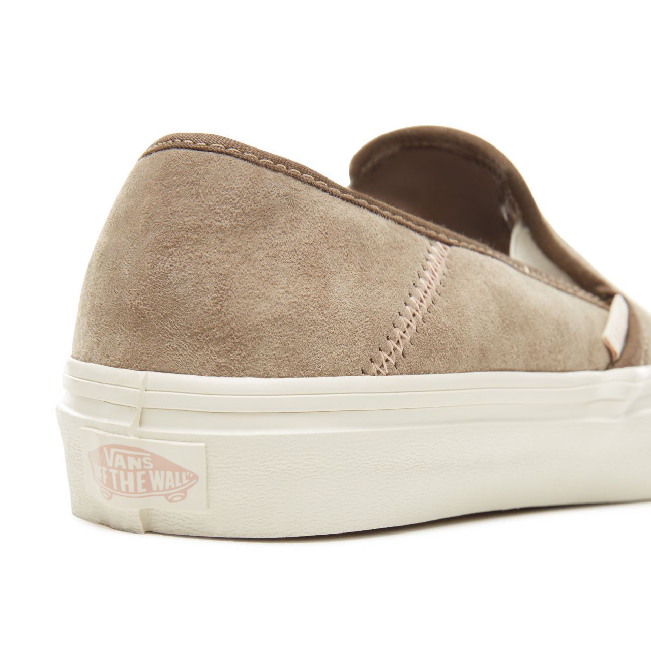 Vans Wolf Pack Slip-On SF Classic Womens - (Wolf Pack) Desert Taupe VA3MVDUBR Shoes