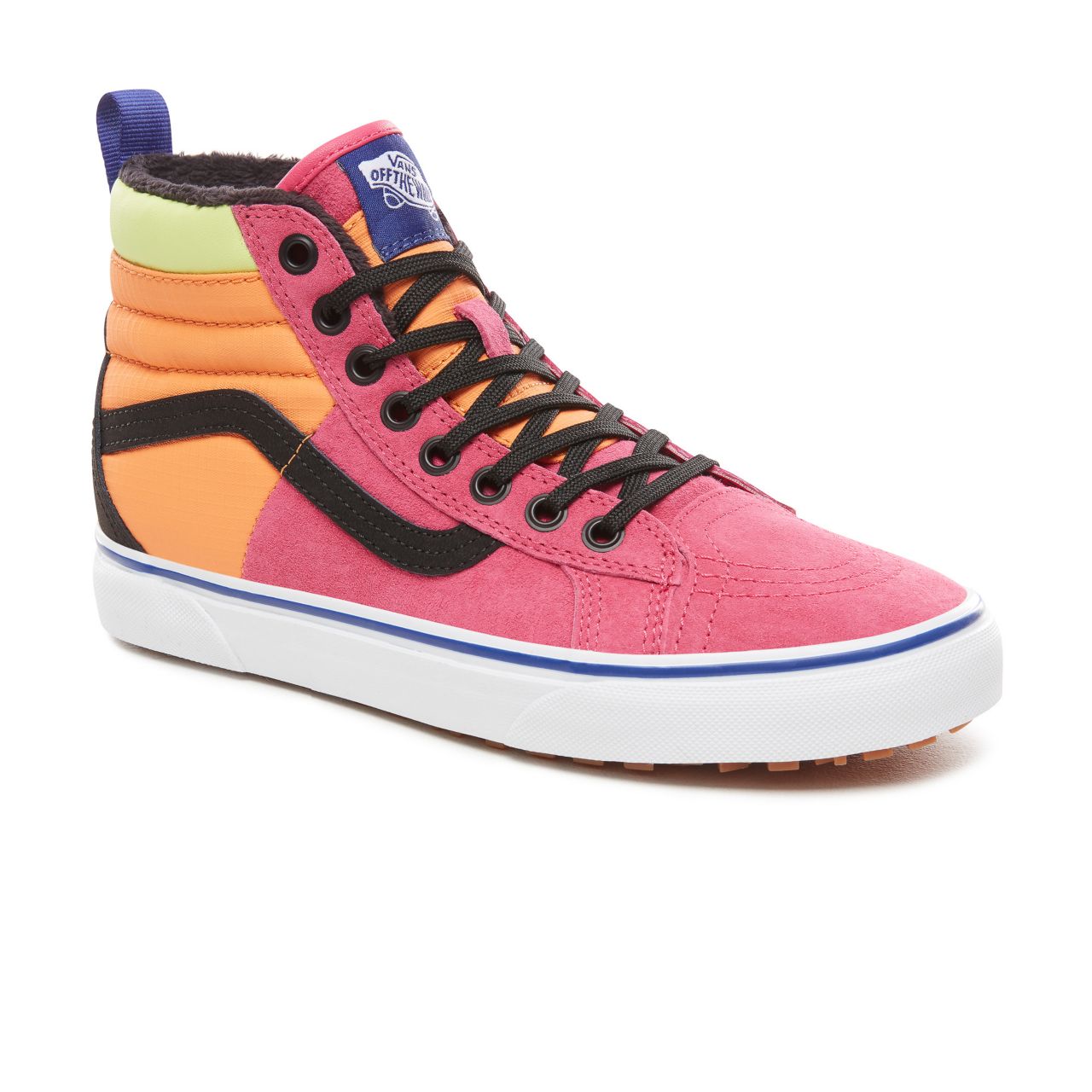 Vans Sk8-Hi 46 Mte Dx Classic Womens - (Mte) Pink Yarrow/Tangerine/Black VN0A3DQ5UQ6 Shoes