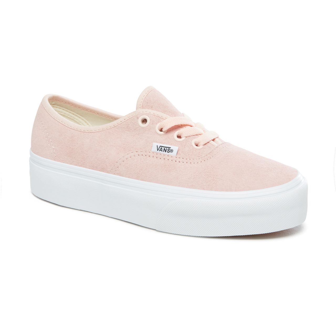 Vans Suede Authentic Platform 2.0 Classic Womens - (Pig Suede) Pale Dogwood/True White VA3AV8S3M Shoes