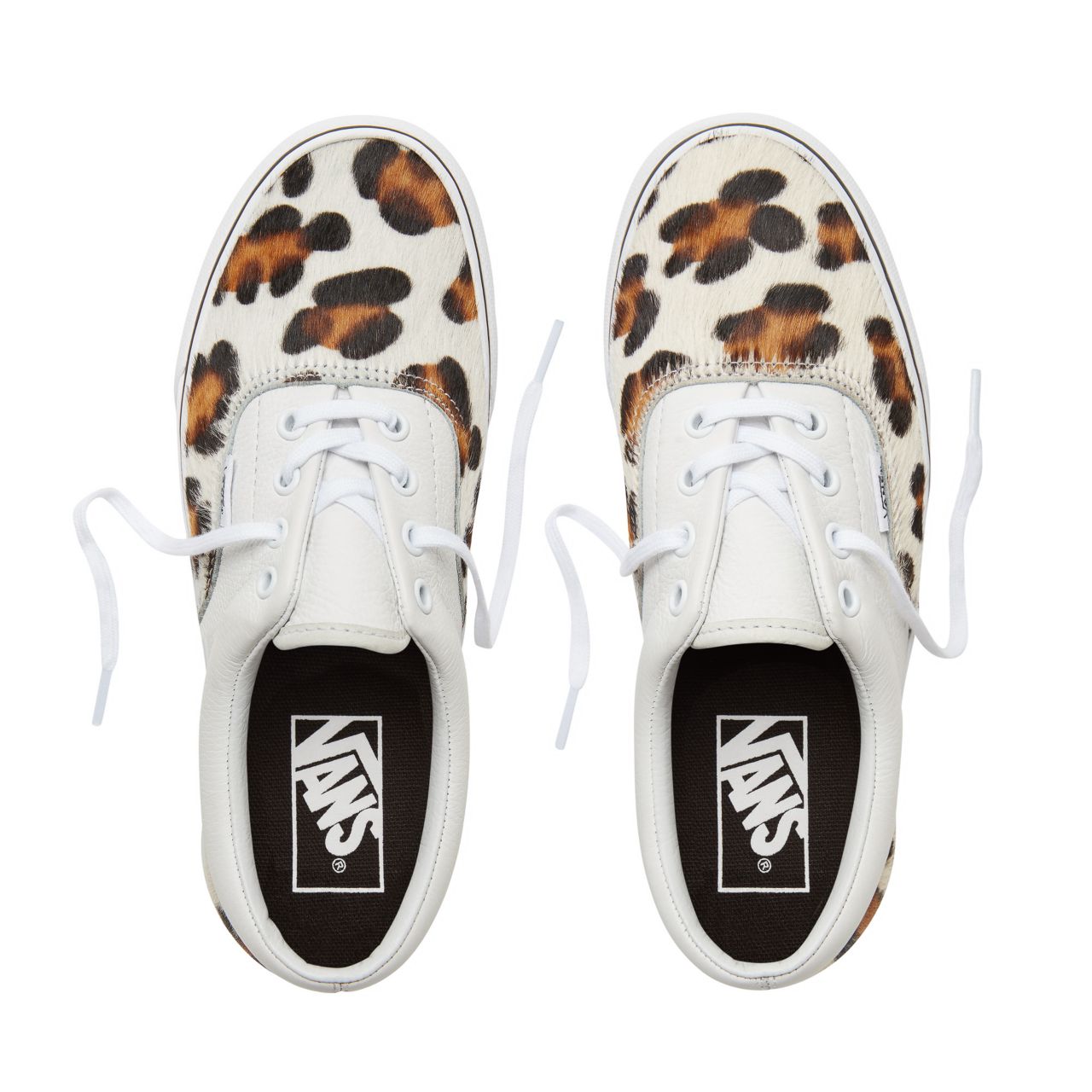 Vans Calf Hair Leopard Era Classic Womens - (Calf Hair) Leopard/True White VA38FRU8J Shoes