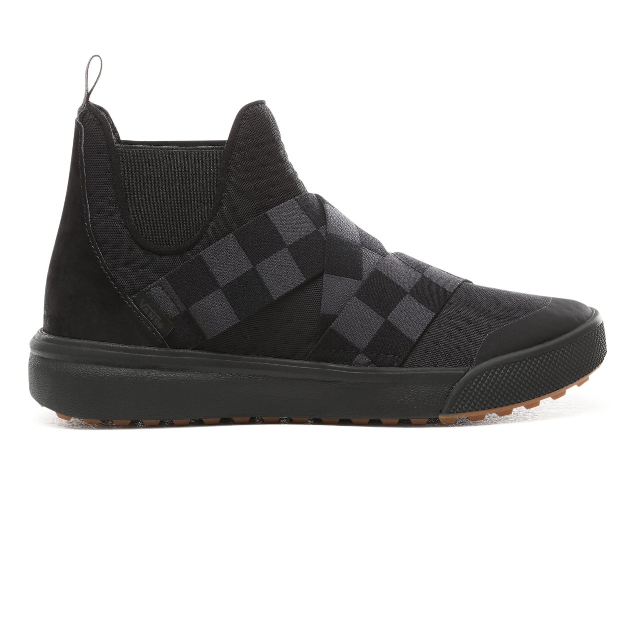 Vans Mega Check Ultrarange Gore Hi Classic Womens - (Mega Check) Black/Black VN0A3TKXURJ Shoes