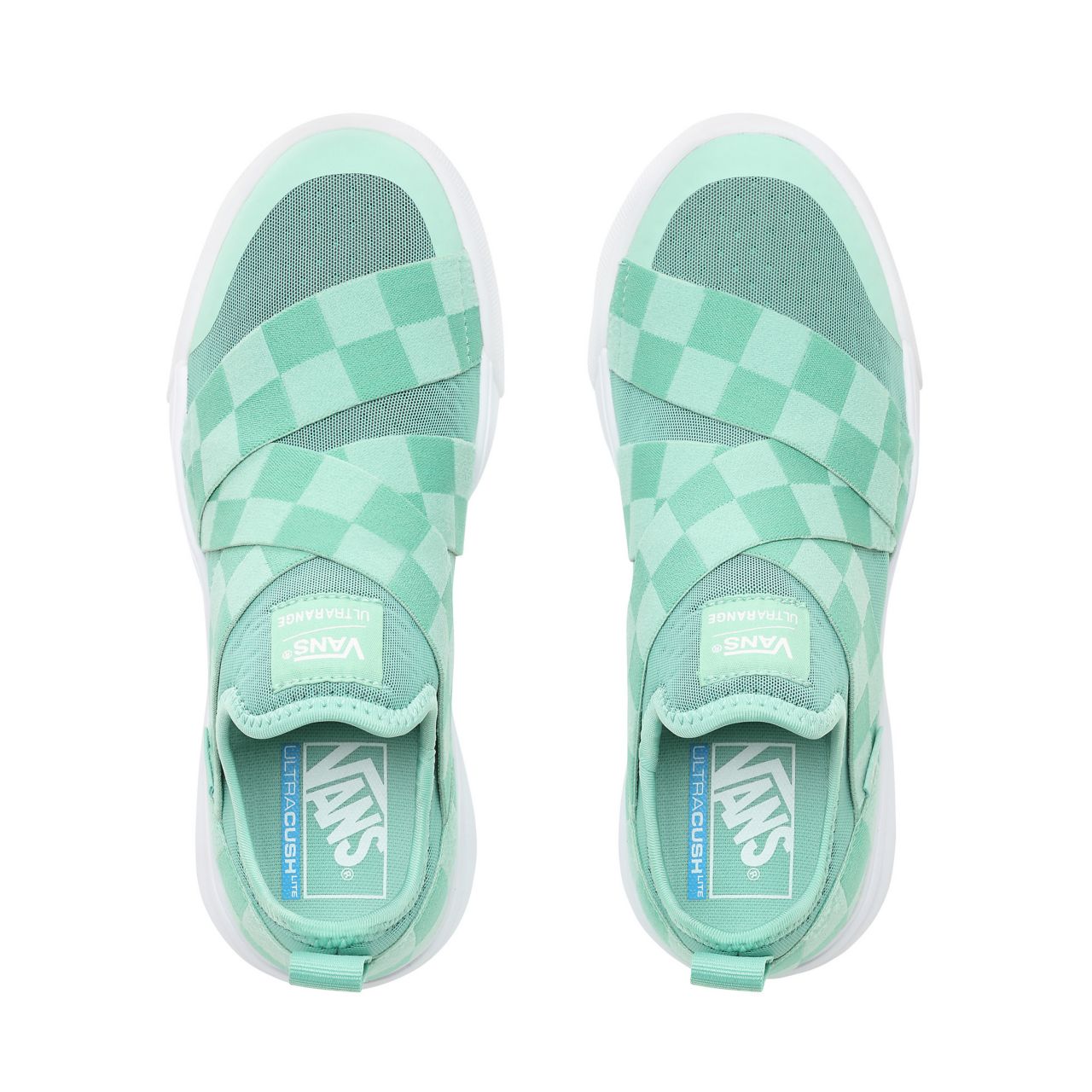 Vans Mega Check Ultrarange Gore Classic Womens - (Mega Check) Neptune Green VN0A3MVRVU5 Shoes