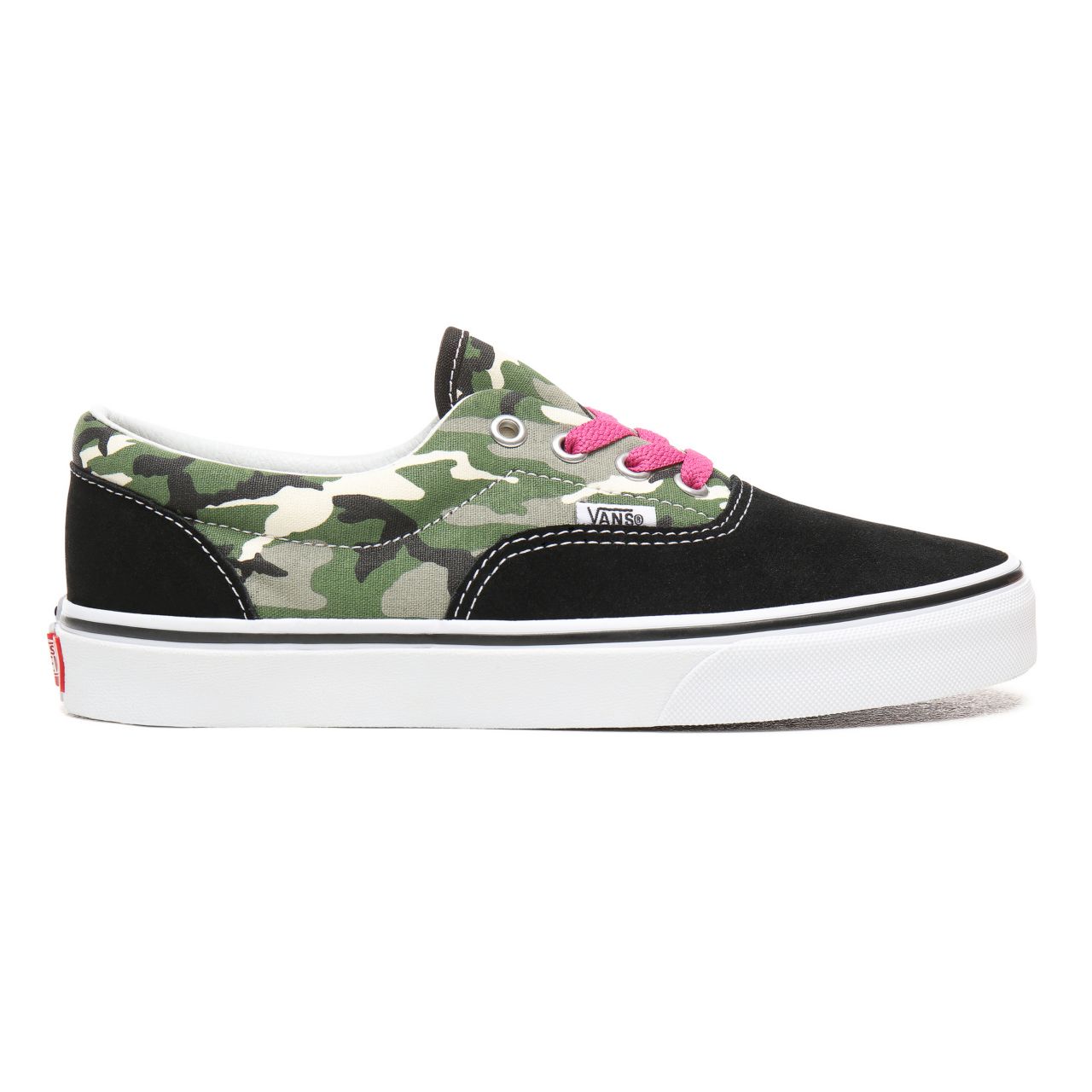 Vans Laurel Camo Era Classic Womens - (Laurel Camo) Black/Very Berry/True White VN0A38FRSZC Shoes