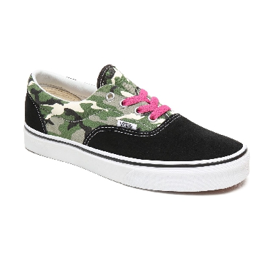 Vans Laurel Camo Era Classic Womens - (Laurel Camo) Black/Very Berry/True White VN0A38FRSZC Shoes