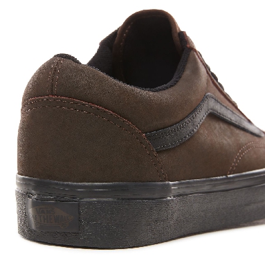 Vans Vansbuck Old Skool Classic Mens Womens - (Vansbuck) Demitasse/Black VN0A38G1UPF Shoes