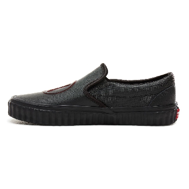 Vans X Marvel Classic Slip-On Classic Womens - (Marvel) Black Widow/Black VA38F7U7K Shoes