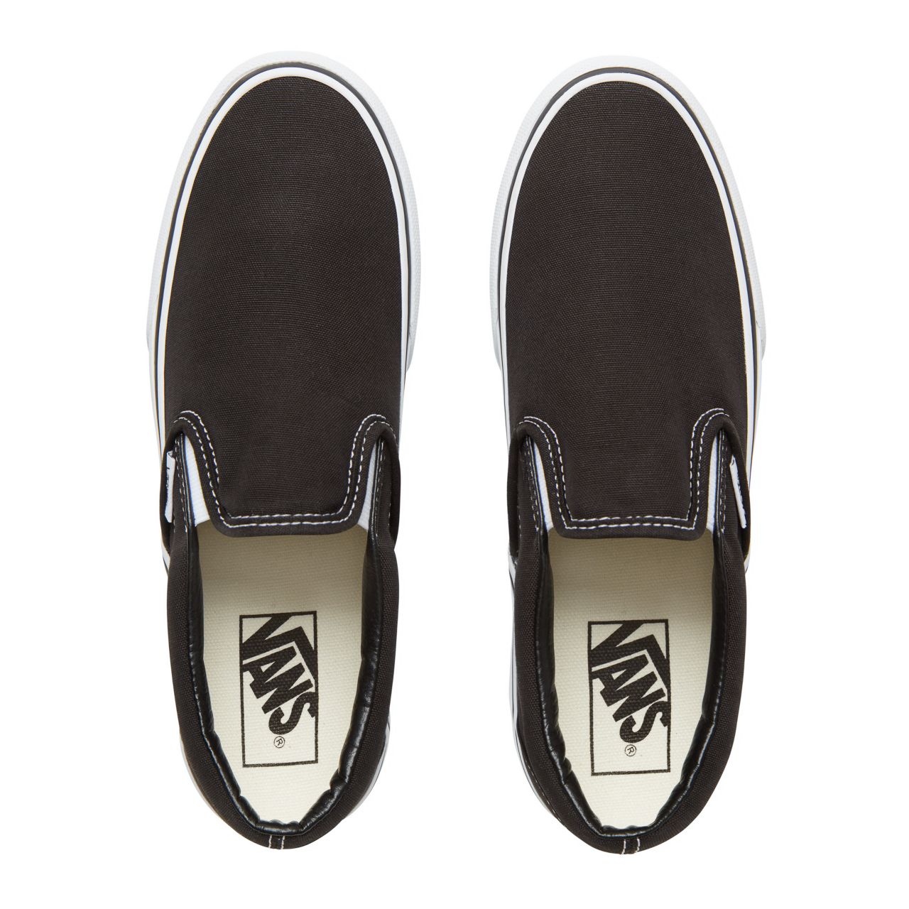 Vans Classic Slip-On Platform Womens - Black VN00018EBLK Shoes