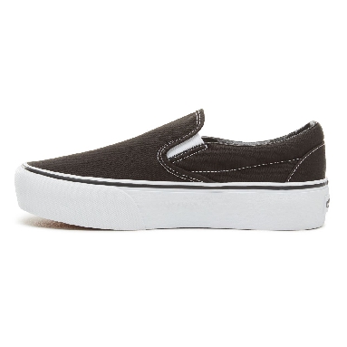 Vans Classic Slip-On Platform Womens - Black VN00018EBLK Shoes