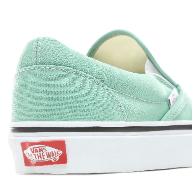 Vans Slip-On Classic Womens - Neptune Green/True White VN0A38F7VMX Shoes