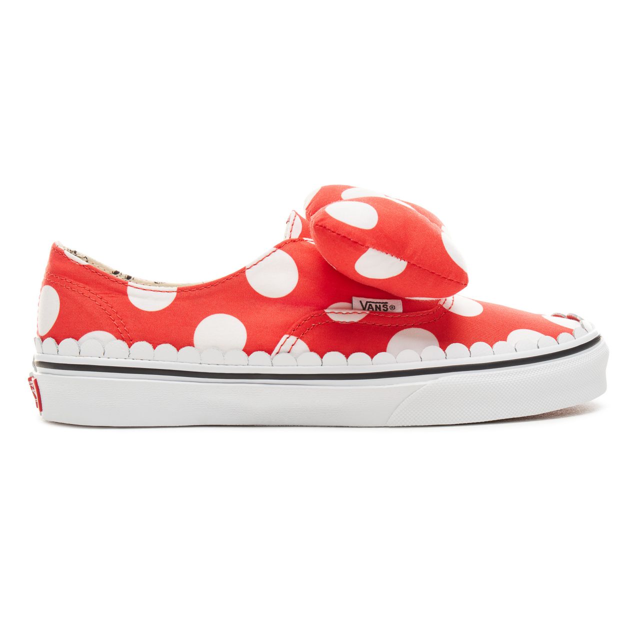 Vans Disney x Vans Authentic Gore Classic Womens - (Disney) MinnieS Bow/True White VN0A38ETUJ3 Shoes