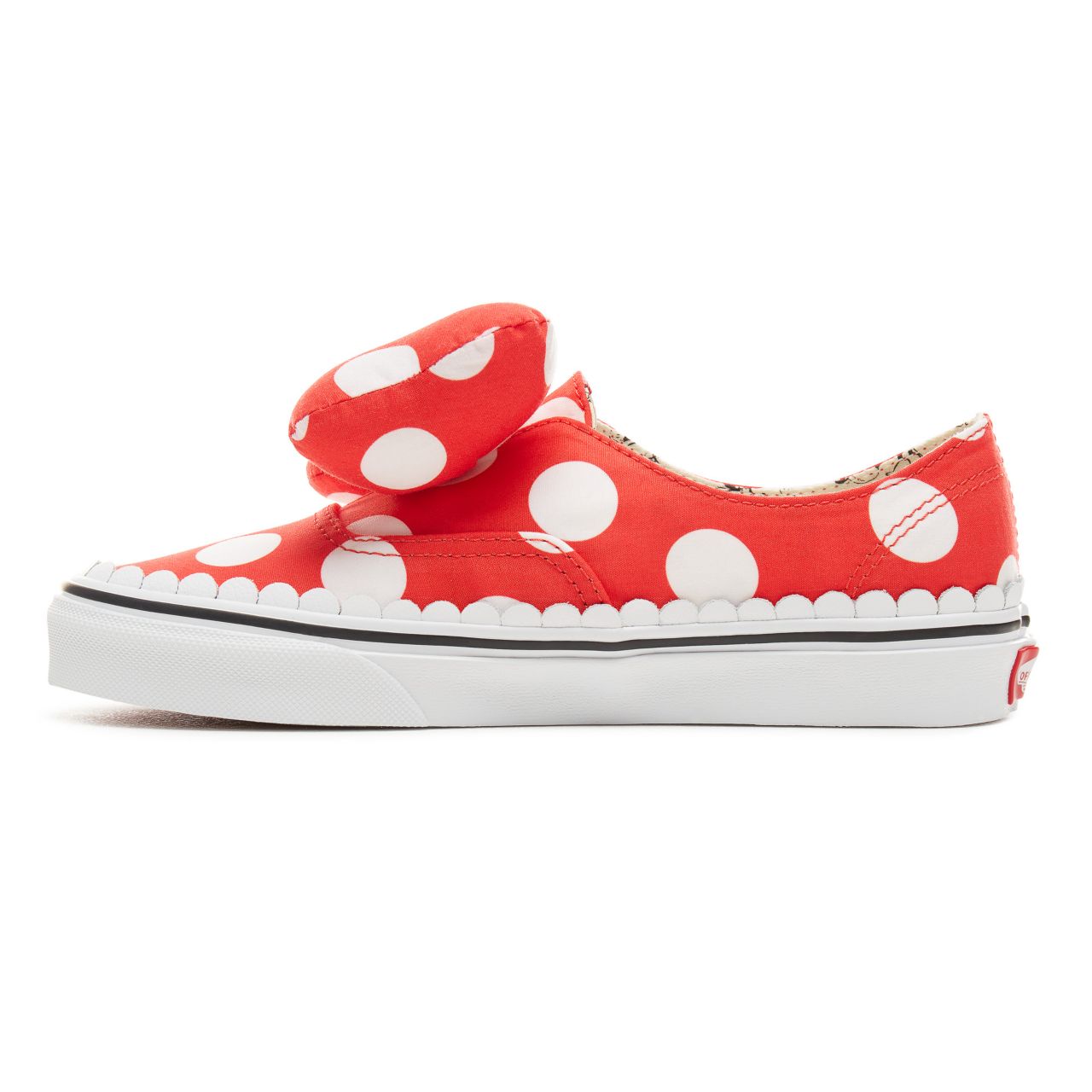 Vans Disney x Vans Authentic Gore Classic Womens - (Disney) MinnieS Bow/True White VN0A38ETUJ3 Shoes