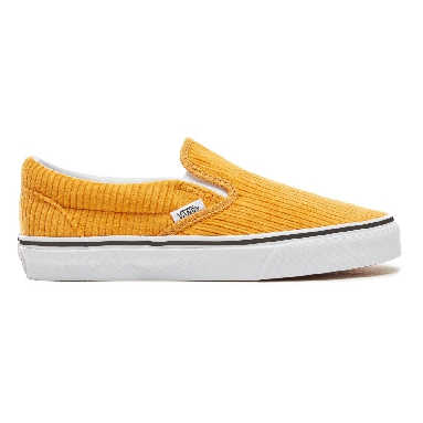 Vans Design Assembly Classic Slip-On Classic Womens - (Design Assembly) Sunflower/True White VA38F7U7D Shoes