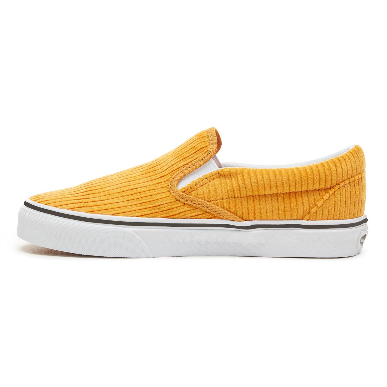 Vans Design Assembly Classic Slip-On Classic Womens - (Design Assembly) Sunflower/True White VA38F7U7D Shoes