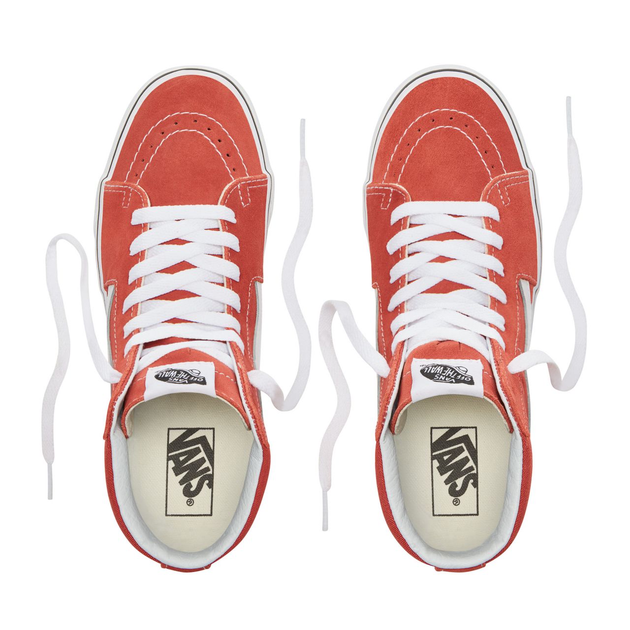 Vans Sk8-Hi Classic Womens - Hot Sauce/True White VN0A38GEUKZ Shoes