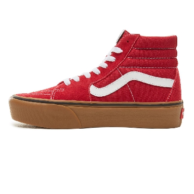 Vans Suede Gum Sk8-Hi Platform 2.0 Classic Womens - (Gum) Scooter/True White VA3TKNUCD Shoes