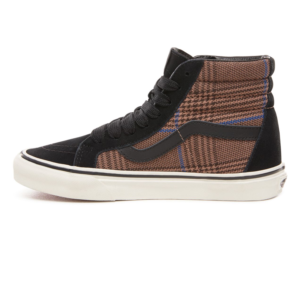 Vans Design Assembly Sk8-Hi Reissue Classic Womens - (Design Assembly) Glen Plaid/Marshmallow VN0A2XSBUQI Shoes