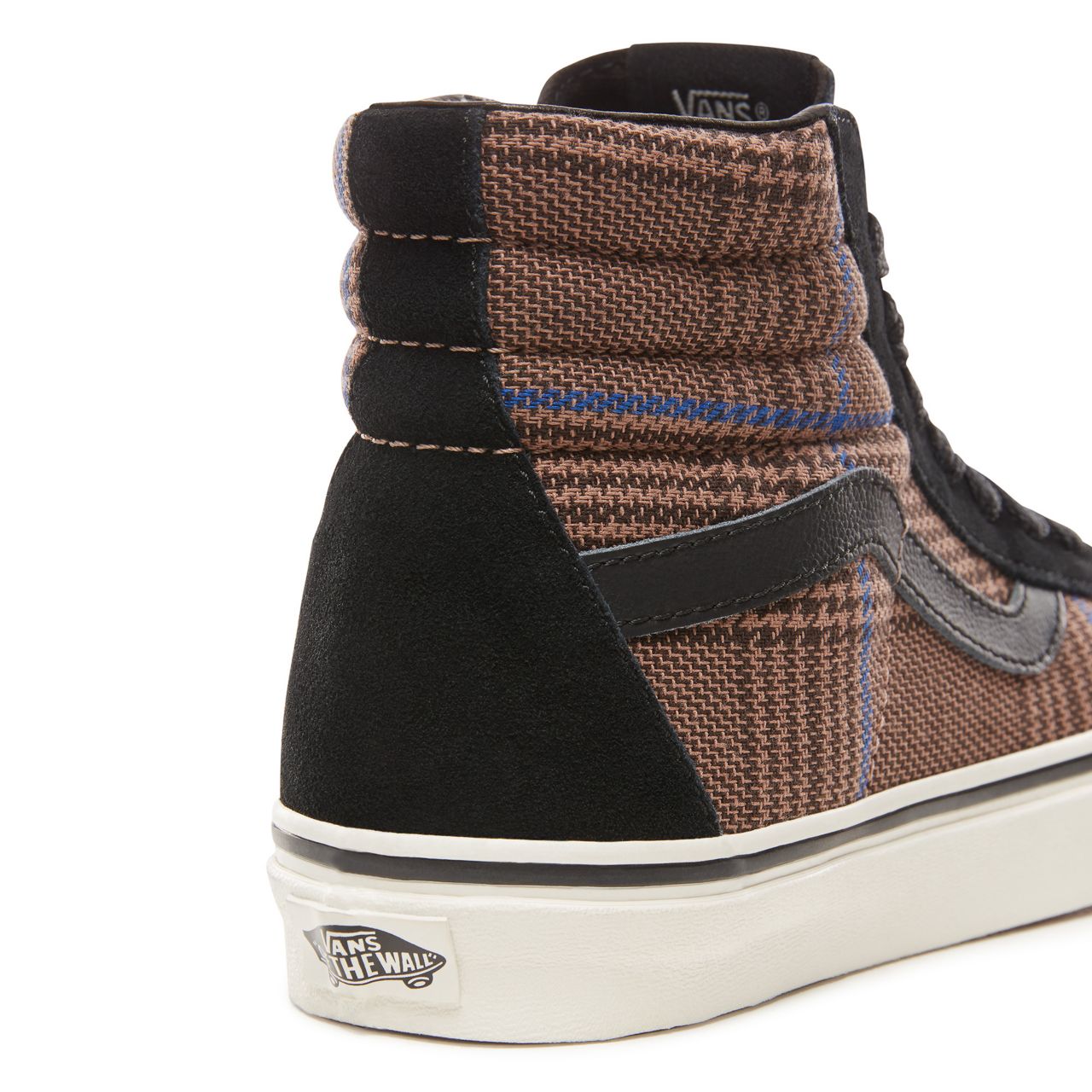 Vans Design Assembly Sk8-Hi Reissue Classic Womens - (Design Assembly) Glen Plaid/Marshmallow VN0A2XSBUQI Shoes