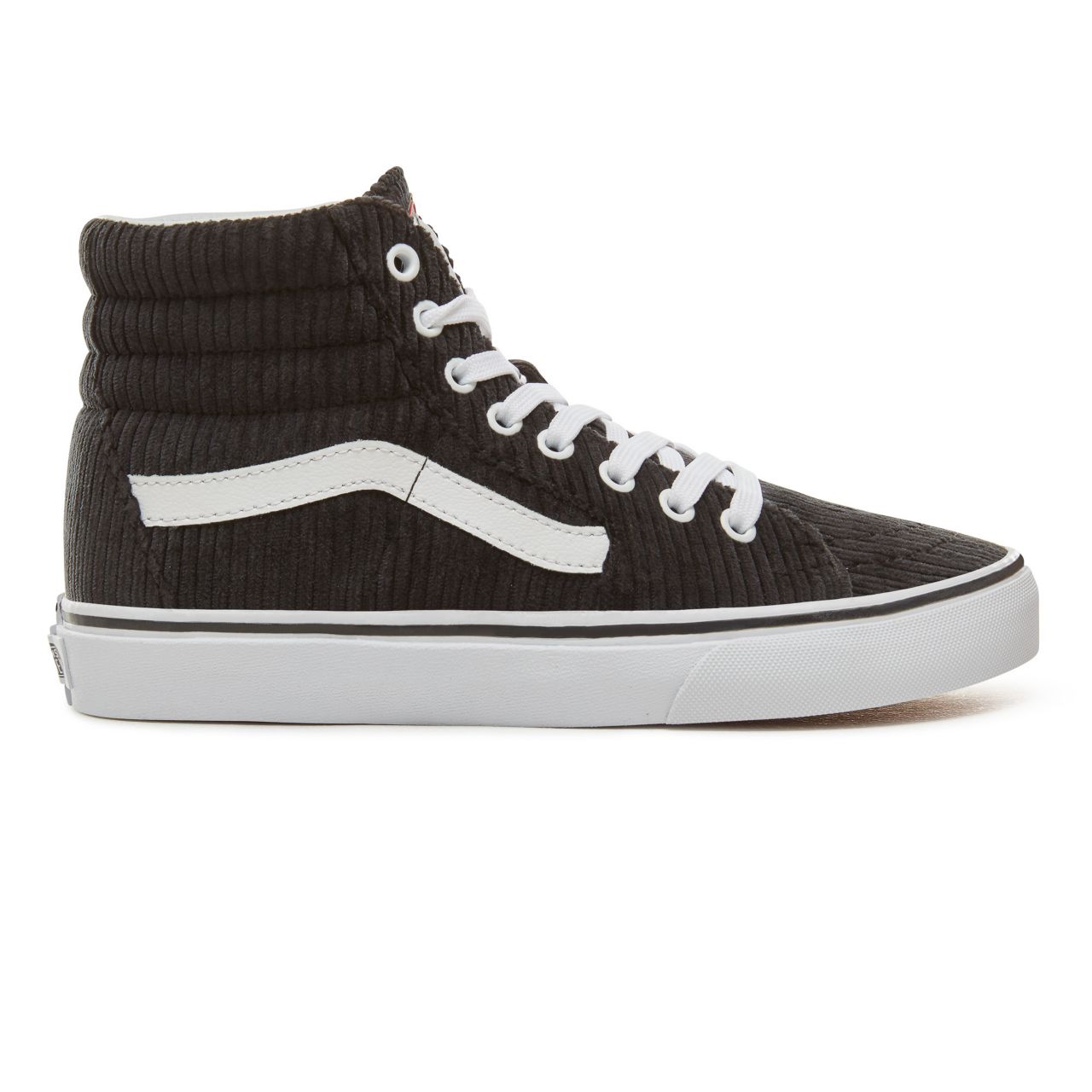 Vans Design Assembly Corduroy Sk8-Hi Classic Womens - (Design Assembly) Black/True White VA38GEU55 Shoes