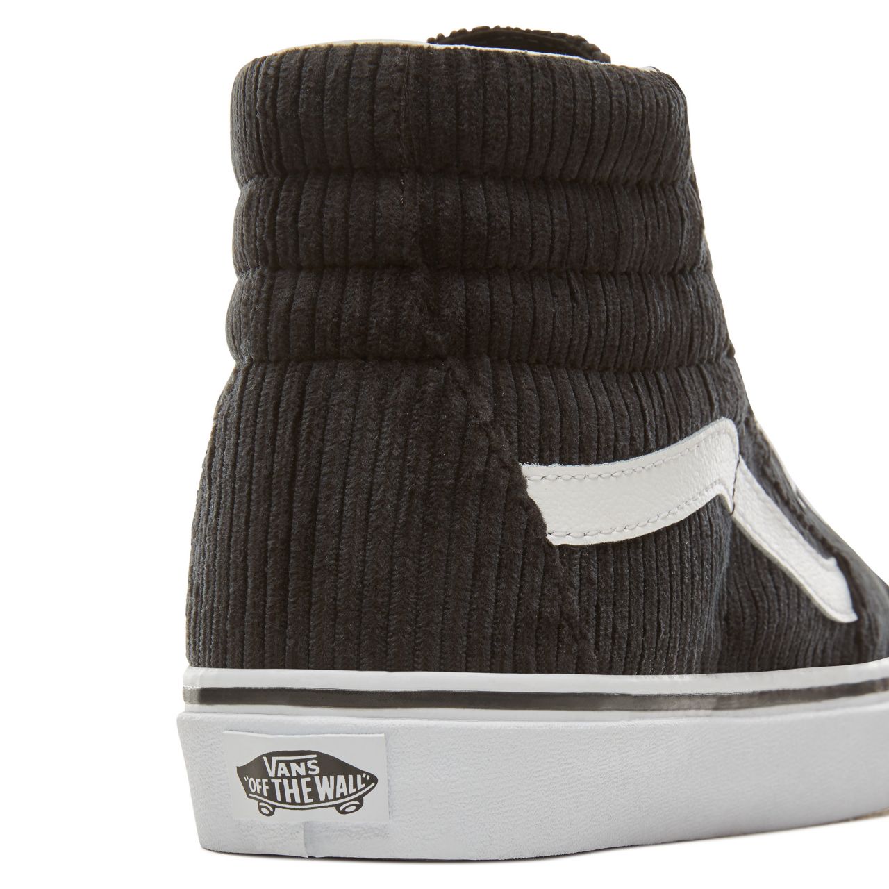 Vans Design Assembly Corduroy Sk8-Hi Classic Womens - (Design Assembly) Black/True White VA38GEU55 Shoes