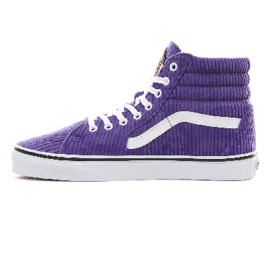 Vans Design Assembly Corduroy Sk8-Hi Classic Womens - (Design Assembly) Heliotrope/True White VA38GEU7C Shoes